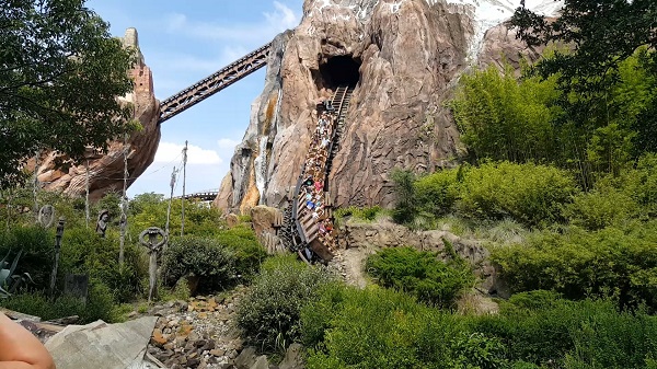 Expedition Everest roller coaster
